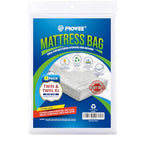 2 PK Twin XL/Twin Mattress Bags for Moving and Storage, Heavy-Duty 4 Mil Clear Plastic Mattress Cover for Moving, Super Thick Mattress Storage Bags - size: Twin/Twin XL,2 Pack, style: Heavy-Duty Protection (4 Mil Thick)