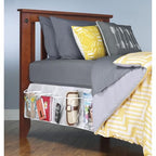 Whitmor Bedskirt Storage Organizer Clear
