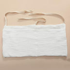 Baby Bedside Hanging Bags Storage Organizer Milk Bottle Toy Crib Baby Nappy-Bag Bed-Bunk Organizing Bag - color: White