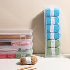 Large Storage Containers 6 Pack Plastic Box with Latching Lid 15" x 5"x 1.9" Storage Case for Art Supplies,Tools - size: Large-6 Pack