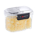Oggi Easi Grip 23oz Moisture Proof Storage Container, Ultra Clear BPA-Free Sealable Canister, Flip Open Pouring Lid, Date Reminder Slider on Clip, Ideal Kitchen and Pantry Storage (23oz / 0.68lt) - size: 23 fl oz