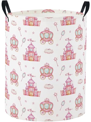 Baby Laundry Basket Baby Nursery Hamper Kids Laundry Basket Toy Storage Bin for Boys Room Decor Gift Baskets for Bedroom Bathroom(Castle) - color: Castle