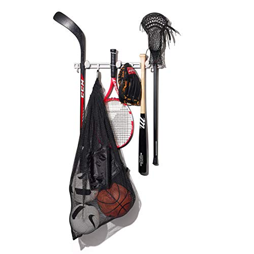 OXO Good Grips Wall-Mounted Mop and Broom Organizer - size: 3"x5"x17"