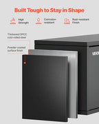 VEVOR Metal Wall Cabinet, 30.31W x 12.01D x 14.02H Inch, Floating Garage Tool Cabinet with Up-Flip Door, 120 lbs Load per Shelf, Fit for Garage, Basement, Kitchen, Warehouse, Assembly Required - style: Upgrade Flip up 14"