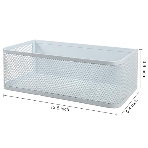 Picowe Magnetic Laundry Organizer, Extra Large Magnet Basket for Laundry Room,16.5lb Capacity Magnetic Shelf for Washer /Dryer, Fridge & Small Spaces (XL, White) - color: White, size: XL (13.8*5.1*3.9in)