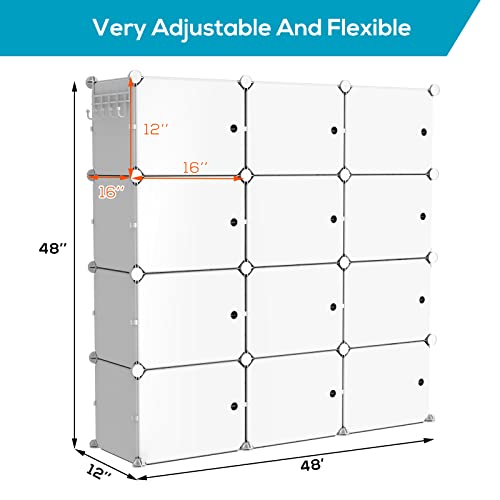 VTRIN Portable Shoe Rack Organizer 48 Pair Tower 4 Tiers for Entryway Shelf Storage Stand for Heels Boots Slippers Cabinet Narrow Standing Stackable Space Saver White - color: White+white Door