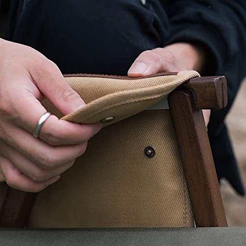 Buyter Armrest Pouch, Chair Side Pocket Organizer, Beach Chairs Side Storage Bags, Including 1 Large Pocket, 3 Small Pockets, For Recliner Couch Sofa (Khaki) - color: Khaki