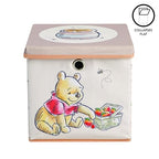 Idea Nuova Winnie the Pooh Collapsible Storage Cube with removable Lid, 10" Wx10 Hx10 D - color: Winnie The Pooh