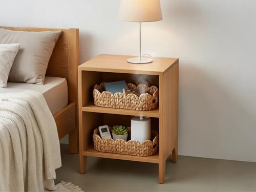 Coeusy Toilet Tank Basket,Toilet Paper Storage Basket Bathroom Counter Organizer Wicker Baskets for Organizing,Holds Up to 3 Mega Rolls,Natural Water Hyacinth Boho Decor Bathroom - size: oval
