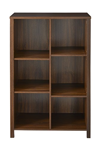 ClosetMaid 16054 Premium Adjustable 6-Cube Organizer, Dark Chestnut - color: Dark Chestnut, size: 6-Cube