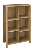 ClosetMaid 16053 Premium Adjustable 6-Cube Organizer, Weathered Oak - color: Weathered Oak, size: 6-Cube