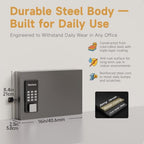 24-Key Key Lock Box Wall Mount – Smart Key Cabinet with App, Keypad, Bluetooth & WiFi Unlock (Sold Separately), Key Organizer for Home, Access Log Tracking Key Management for Small Office - size: 24 Key(Smart)