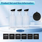 3 Pack Laundry Detergent Dispenser, Laundry Soap & Fabric Softener Dispenser, 54oz Laundry Detergent Containers, Laundry Room Organization and Storage Plastic Bottle for Scent Booster, Powder, Bleach - size: 3 Pack