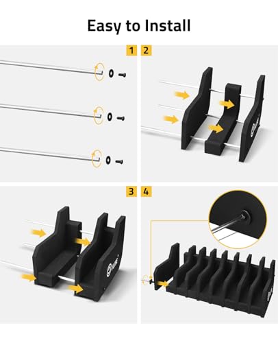 CVLIFE Foam Pistol Rack for Gun Safe Shelf Pistol Holder Gun Safe Cabinet Accessories Handgun Rack Pistol Stand for Storage - size: 8 Slots