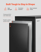 VEVOR Metal Wall Cabinet, 30.31 x 12.01 x 19.69 Inch, Floating Garage Tool Cabinet with Up-Flip Door and Shelf, 240 lbs Load Capacity, Fit for Garage, Basement, Kitchen, Warehouse Assembly Required - style: Upgrade Flip up 20"