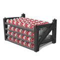 Shelf Reliance Cansolidator Max Small - 1-Pack Can Organizer for Pantry, Stackable Soda Can Storage for Kitchen, Holds 156 Cans of Food or Soda - size: 1 Pack, style: 156 Soup Can