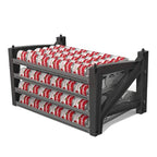 Shelf Reliance Cansolidator Max Small - 1-Pack Can Organizer for Pantry, Stackable Soda Can Storage for Kitchen, Holds 156 Cans of Food or Soda - size: 1 Pack, style: 156 Soup Can