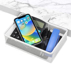Clip-on Drawer organizers, desk organizer,can be clipped around the table to store small items. (White - Big) - style: White - Big