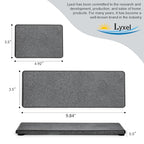 3PCS Stone Drying Tray, Water Absorbing Stone Tray for Sink, Stones Soap Trays, Fast Dry Diatomite Stones Mat,Used for Hand Soaps,Sponge,Toothbrush Holder in Bathroom Counter and Kitchen Sinks - color: 3pcs Dark Gray