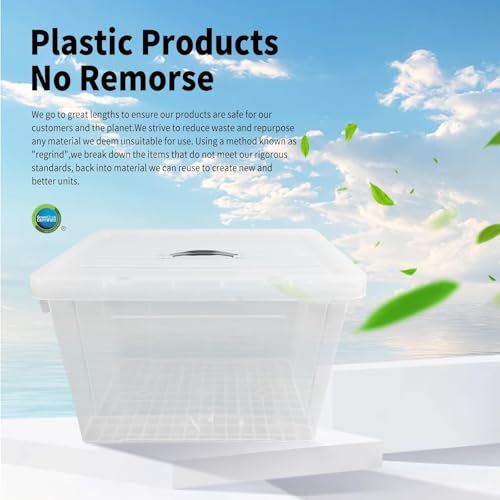 2 Quart 2-Pack Heavy-Duty Stackable Clear Storage Bins with Lids - Premium Clear Plastic Organizing Containers for Home & Bathroom BPA-Free, Pull Handles and Secure Latches - style: 2 QT 2-Pack
