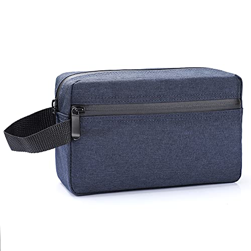 Etercycle Toiletry Bag for Men, Portable Travel Toiletry Organizer Bag,Shaving Bag for Toiletries Accessories (Deep blue) - color: Deep blue