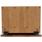 DINDON Pull Out Cabinet Organizer for Pans, Cookie Sheet, Bakeware, Cutting Board, Slide Out Kitchen Cabinet Storage Organizer Rack, 10.5''W X 21"D X 7.5"H, Wood - size: 7.5"H