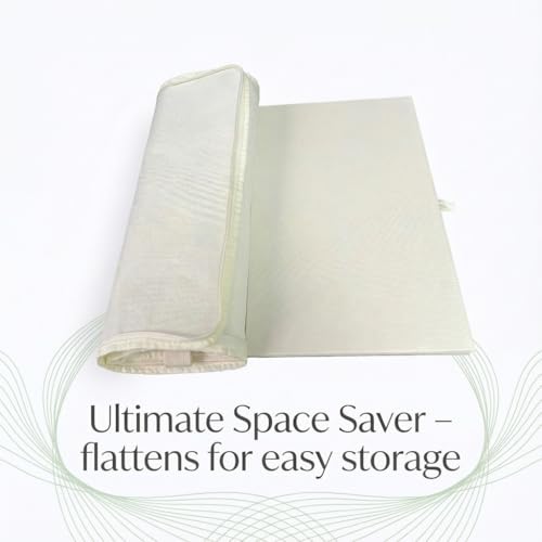 iwill CREATE PRO Foldable Under Bed Storage Box, 70x40x12cm, Fabric Organizer with Zipper Lid & Handles
