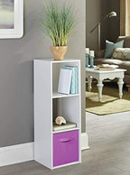 ClosetMaid 1837 Cubeicals Fabric Drawer, Amethyst - color: Amethyst, size: 1-Pack, style: 1-Pack