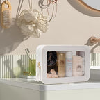 LETGO Clear Makeup Bags, TSA Approved Toiletry Bag with Zipper, Transaparent Makeup Organizer Fit Carry-on Travel Essentials,Clear Cosmetic Bags for Women Men (O-Beige) - color: O-Beige