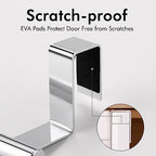 KES Over The Cabinet Door Towel Rack, Kitchen Towel Rack Over Cabinet Towel Bar Towel Holder SUS304 Stainless Steel 2 Pack Polished Steel, KTH200S26-P2 - color: Polished Steel