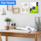 Ripeng 12 Pack Brochure Holder Wall Mount 6 x 9 Inch Clear Flyer Holder Magazine Pamphlet Display Stand Acrylic Wall Organizer Plastic Wall File Holder for Literature Mail Paper Document Rack Display