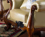 Bedside Pistol Holster, Tactical Bed Side Gun Holster, Under Mattress Handgun Holster with Flashlight Loop Holder - color: BK