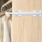 FIRJOY 12" Valet Rod for Closet Pull Out (1 Pack, White) - color: White, size: 1 Pack