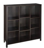 ClosetMaid BR & Name Internal 16058 Premium Adjustable 9-Cube Organizer, Black Walnut - color: Black Walnut, size: 9-Cube