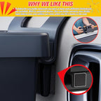 Extra Hanging Car Door Window Drink Coffee Cup Holder with Storage Organizer Tray | Coin Holder Change Organizer Fits Most Vehicles, Trucks Interior Car Gadgets Accessories - style: Car Door Cup Holder & Coin Organizer