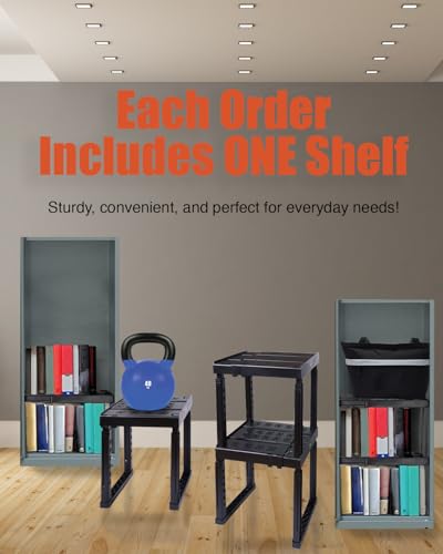 Piffny Locker Organizer Shelf， Adjustable Width and Height, Ideal Locker for School, Office, and Gym Lockers… (Pink) - color: Pink