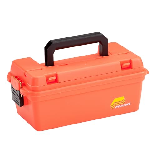 Plano Shallow Dry Storage Box (Orange), small (141250) - size: Small