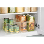 iDesign Recycled Plastic Pantry Storage Bin – Linus Collection - Clear - style: Pack of 1