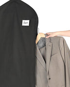 Whitmor Deluxe Zippered Suit Bag, Black - color: Suit Bag Black