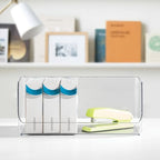 iDesign Stackable Open-Front Storage Bins for Kitchen and Pantry Organization - Set of 6 - Clear - style: Pack of 6