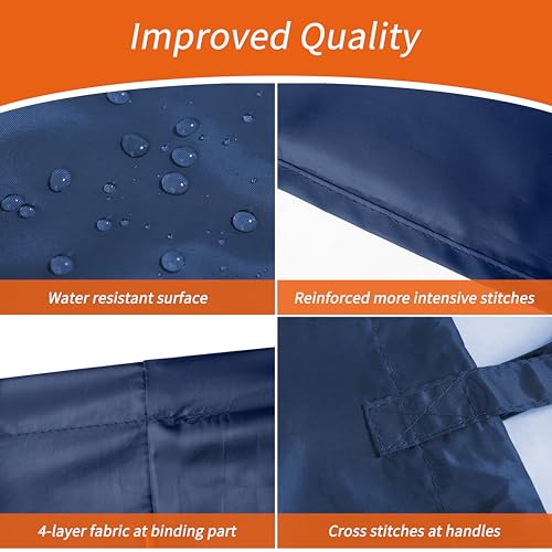 Polecasa Extra Heavy-Duty Laundry Bag 21x24”- Machine Washable Small Storage Bag with Reinforced Handles & Drawstring Closure & ID Tag for College Dorm Travel -Navy - color: Navy, size: 21" x 24" | 1 Pack