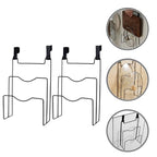 Ciieeo Kitchen Cabinet Door Hanging Pot Lid Organizer 3-Tier Iron Storage Rack 12.12X8.07X3.22 Inch Hanging Lid Holder for Pots and Cutting Boards Easy Kitchen Organization