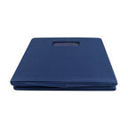 DII Poly-Cube Storage Collection Hard Sided, Collapsible Solid, Small, Nautical Blue - color: Nautical Blue, size: Small Square, 11x11x11"
