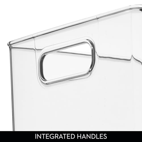 iDesign Recycled Plastic Pantry Storage Bin – Linus Collection - Clear - style: Pack of 1