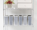 IRIS USA Small Portable Desktop File Box with Open Lid, 6 Pack, Side Handles, Hanging File Folders, Tabs & Inserts, Letter Size, Magazines, Newspapers, Mail, Books, Notebooks, Clear - style: Clear S - 6 Pack