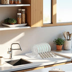 Cooking Sheet Organizer Pan Pot Organizer Lid Holder Baking Sheets Cutting Board Adjustable Storage Rack for Kitchen Cabinet