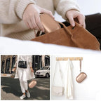 Portable 2 in 1 Contact Lens Case and Glasses Case, Traveling Contact Cases Bag Box Holder with Soak Storage Kit Included Built-in Mirror, Tweezer, Contact Lens Solution Bottle and Hand Strap-Gold - color: Gold
