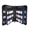 138 Position Key Organizer with Combination Lock, Waterproof Fireproof Zippered Key Case, Key Holder Box for Rental Management Real Estate Sales Hotel Executives