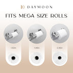 Day Moon™ - Toilet Paper Holder - Modern Roll Holder for Bathroom - 1 Pack - Wall Mount - Classic, Polished Chrome - color: Polished Chrome, size: Classic 1 Pack