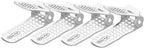 Shoe Slots Organizer for Closet 24 Pack White with 4 Adjustable Height Space Saving Durable Shoe Stacker for Storage, Shoe Organizer Space Saver for Pair of Shoes, Sandals, Sneakers & Heels